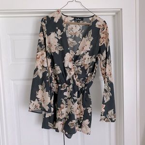 Lulu’s Floral Romper